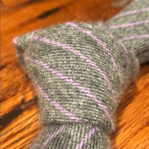 Cashmere & silk Italian tie: 3 1/2 inches, clean - Picture 6 of 7